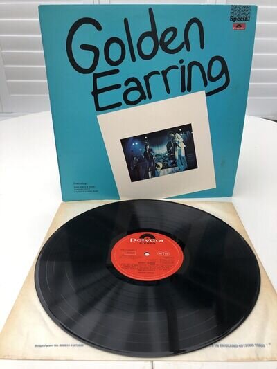 GOLDEN EARRING Self Titled 1975 vinyl Lp record Polydor 2482 329 Ex VG+