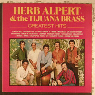 Herb Alpert The Ti - Greatest Hits - Used Vinyl Record - 44 - C12170z