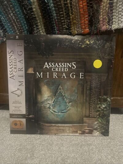 Assassin's Creed Mirage (Sony Masterworks) Amber 2LP Vinyl 12" Album