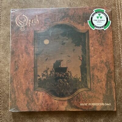 Opeth Ghost Of Perdition (Live) 10 Inch Record RARE LIMITED PINK SPARKLE VINYL