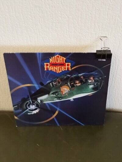 NIGHT RANGER 7 WISHES 12” VINYL LP ROCK HARD ROCK 1985 MCF 3278 PLAY TESTED VGC.