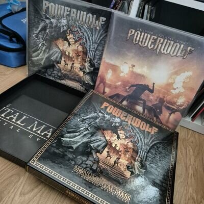 Powerwolf "The Monumental Mass" x4 LP Vinyl Box / Limited. Metal / Goth