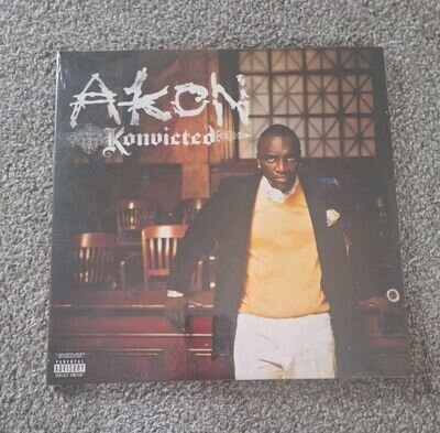 Akon - Konvicted - 180g Vinyl LP album - New, Sealed Record