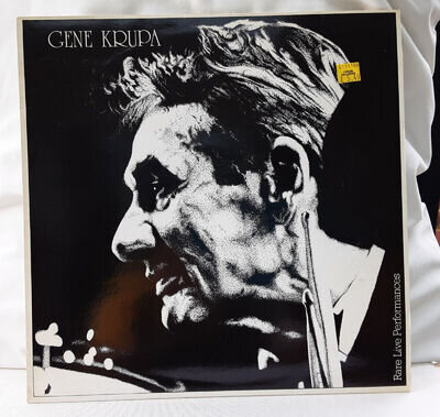 Gene Krupa And His Orchestra - Rare Live Performances, Vinyl LP, SWH40 (1983)