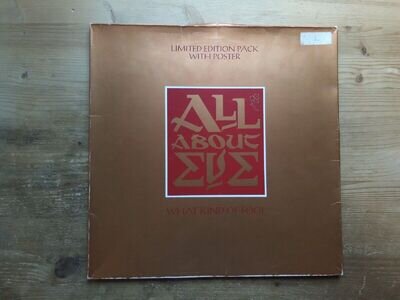 All About Eve What Kind Of Fool VG+ 12" Single Vinyl Record EVNXB9 Poster Box