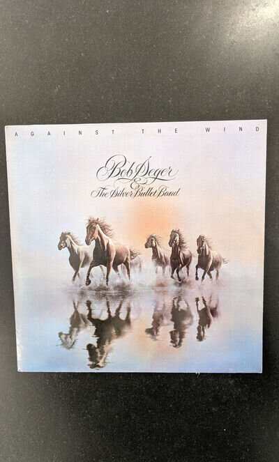 Bob Seger & The Silver Bullet Band – Against The Wind Vintage Vinyl LP Record