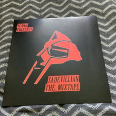 MF DOOM SadeVillain Mix Tape Sean H Red Vinyl, New/ Unplayed. Rare