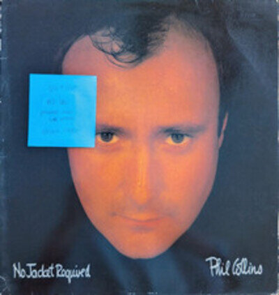 Phil Collins No Jacket Required Vinyl Record VG+/G+ V2345 1985