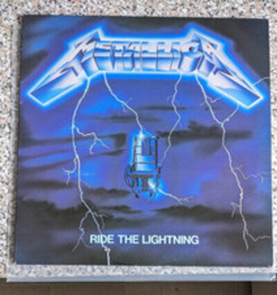 Metallica Ride The Lightning LP UK 1984