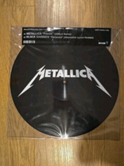 Metallica / Black Sabbath Record Store Day 12" Vinyl Limited Edition 675/1000