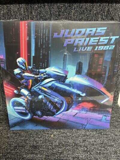 Judas Priest - Live 1982 - Clear Vinyl LP - NEW & SEALED Freepost In Uk