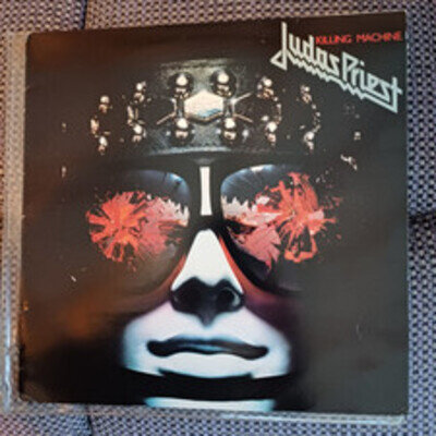 JUDAS PRIEST KILLING MACHINE LP CBS83135 1978 A1 & B2 VGC SEE PICS