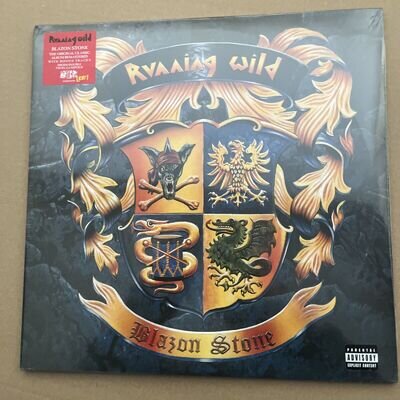 Running Wild Blazon Stone Double Vinyl LP 12" Album Gatefold Sleeve NEW SEALED