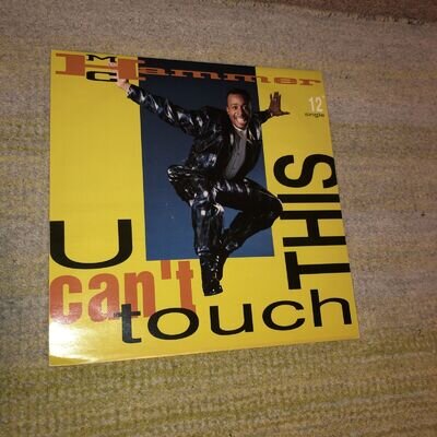 MC Hammer “U Can't Touch This” 1990 UK 12 Inch Vinyl Single