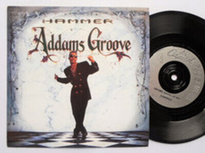 MC Hammer Addam's Groove 7" Capitol CL642 EX/EX 1991 picture sleeve, Addam's Gro