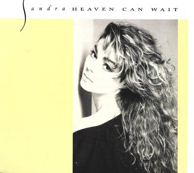 SANDRA - 'HEAVEN CAN WAIT (1989 7'' 45)'.