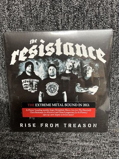 THE RESISTANCE - Rise From Treason - Ltd.Double 7" Vinyl EP *IN FLAMES*