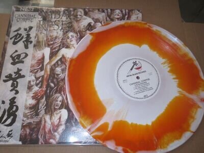 CANNIBAL CORPSE ~THE BLEEDING~ AWESOME RARE PRESS LP VINYL DEATH OBITUARY SLAYER