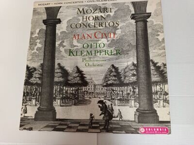 SAX 2406 Mozart Horn Concertos Alan Civil Otto Klemperer EXCELLENT FREE UK P+P