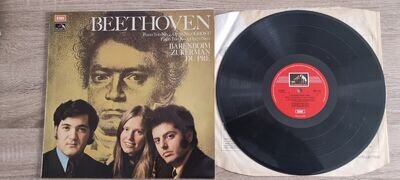 ASD 2571 Beethoven Piano Trios Du Pre Barenboim Zukerman NEAR MINT Stereo EMI