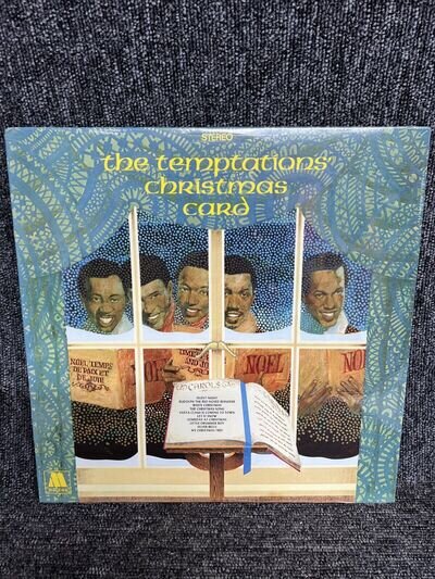 The Temptations : Christmas Card VINYL Limited 12" Album LP coloured Vinyl NEW