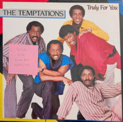 The Temptations Truly For You Vinyl Record VG/VG ZL72342 1984