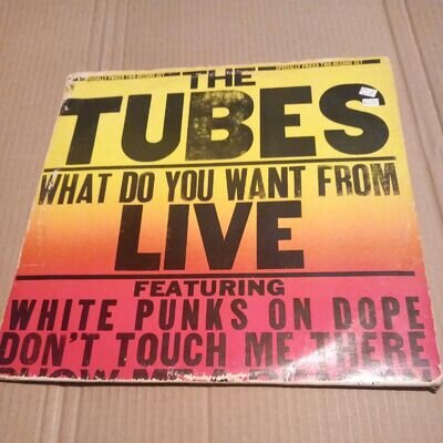 The Tubes what do you want from live double Vinyl Album in good condition