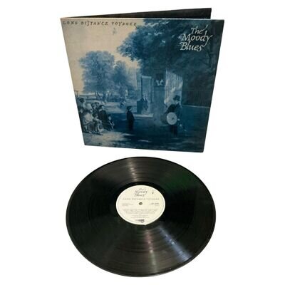 THE MOODY BLUES LONG DISTANCE VOYAGER VINYL LP RECORD THRESHOLD Decca Ml4508