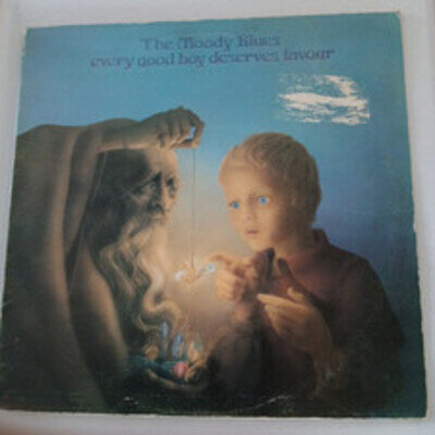 THE MOODY BLUES EVERY GOOD BOY DESERVES FAVOUR VINYL ALBUM LP (ORIGINAL 1968)