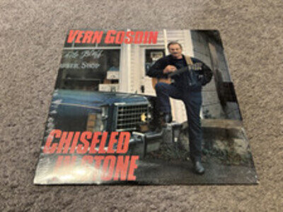 Vern Gosdin: Chiseled In Stone 1987 Columbia Folk Country 12'' Vinyl Record