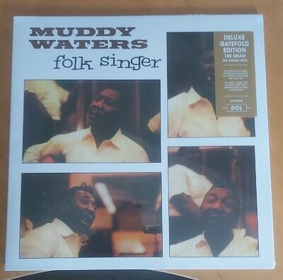 MUDDY WATERS-FOLK SINGER-BRAND NEW & SEALED 180g LP RE-ISSUE ON DOL RECORDS-2013