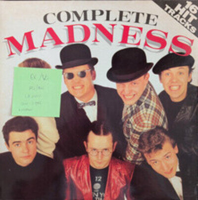 Madness Complete Madness Vinyl Record EX/VG HITTV1 1982