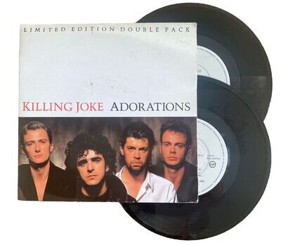 Killing Joke - Adorations 2 Limited Edition 7" Single Record Double Pack 1986 Vg