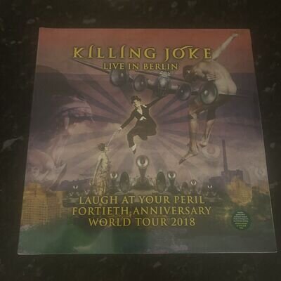 Killing Joke Laugh At Your Peril Live In Berlin 2018 Rare Live Vinyl