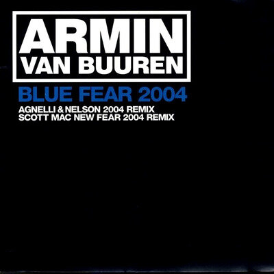 ARMIN VAN BUUREN - BLUE FEAR 2004 - IBIZA TRANCE 12” VINYL RECORD DJ