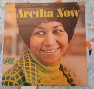 Aretha Franklin Aretha Now Original 1968 Vinyl Record LP Atlantic US 8186 Import