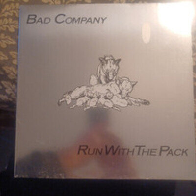 BAD COMPANY "RUN WITH THE PACK" VINYL LP 1976 NM