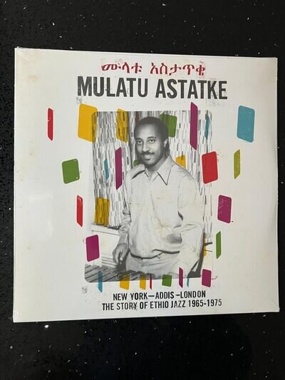 Mulatu Astatke - New York - Addis - London - 2 X LP VINYL NEW SEALED