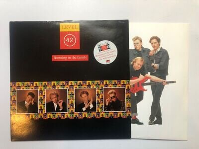 Level 42 Running In The Family ~ Vinyl LP Record 80s