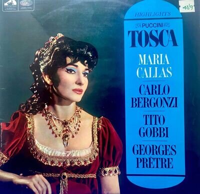 Vinyl record Maria Callas , Puccini ,TOSCA