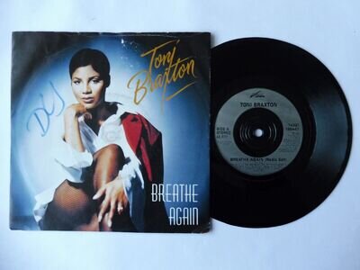 TONI BRAXTON - BREATHE AGAIN - 7" VINYL SINGLE - SEE DESCRIPTION.