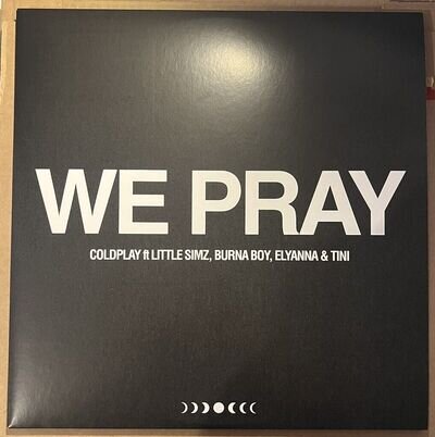 WE PRAY - COLDPLAY 12” Vinyl Eco Recycled - Limited Edition [NEW]