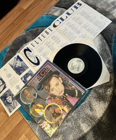 Culture Club ,Colour By Numbers ,ORIGINAL Vinyl Album ,1983 Boy George