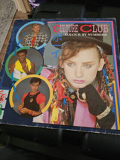 Culture Club Colour by Numbers 1983 Vinyl LP Record