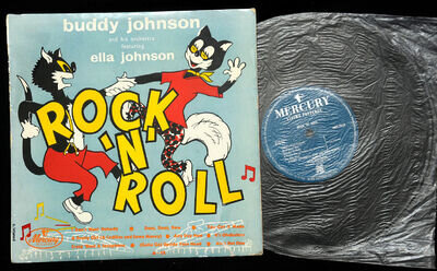 Buddy Johnson Feat. Ella Rock N' Roll Rare UK Mercury 10" record 33 rpm Mono R&B