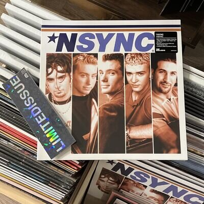 NEW NSYNC 25th Anniversary Gold & White Marble VMP Vinyl LP Limited # 0998/2000