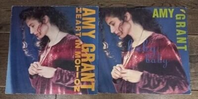 Job Lot - Amy Grant – Heart In Motion (1991) LP, Album + 12" - Baby Baby (1991)