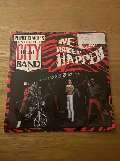 PRINCE CHARLES & THE CITY BEAT BAND - WE CAN MAKE IT HAPPEN 12" Inch Record