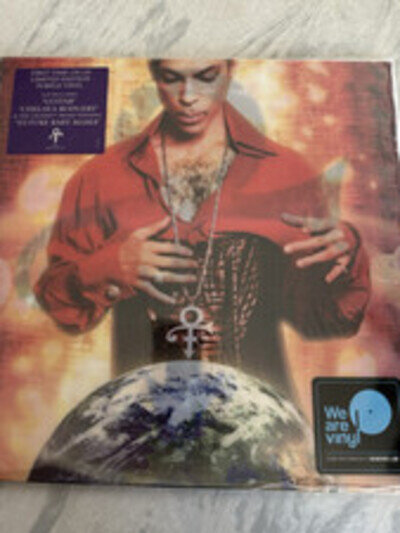 PRINCE LP Planet Earth PURPLE Vinyl 3-D Sleeve Limited LENTICULAR 2019 New SEALE