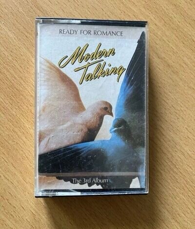 Modern Talking Ready For Romance RARE 1986 cassette original